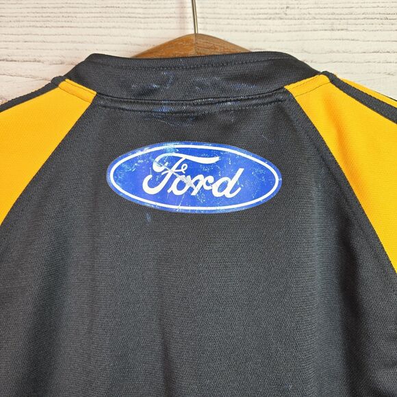 Vintage Adidas NFL Kansas City Chiefs Y2K Short Sleeve Button Top Sz M Rare 2006 - Picture 9 of 13